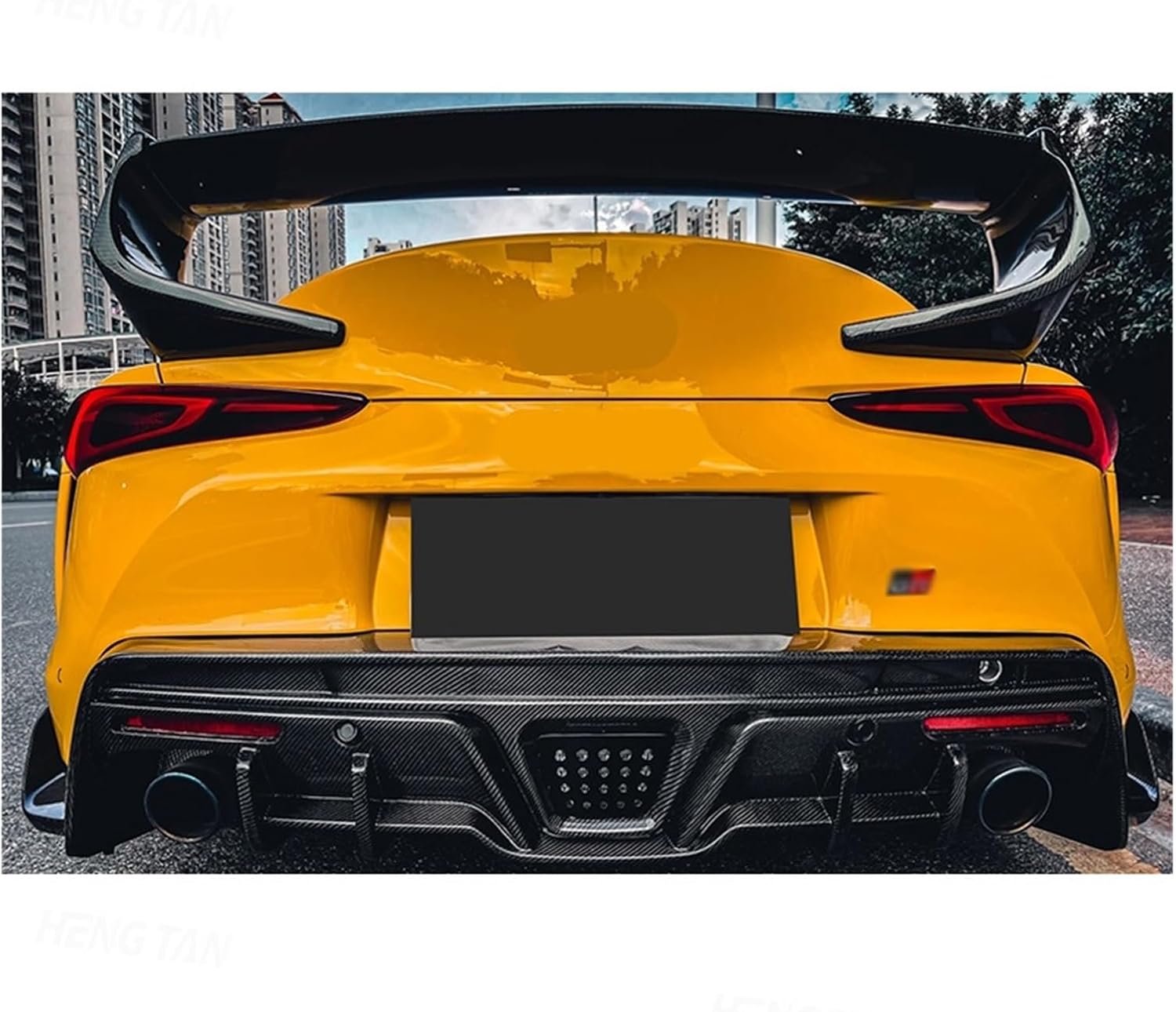 トヨタ A90 A91 GR スープラ カーボン トランクスポイラー リア